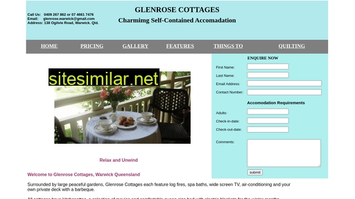 glenrosecottages.com.au alternative sites