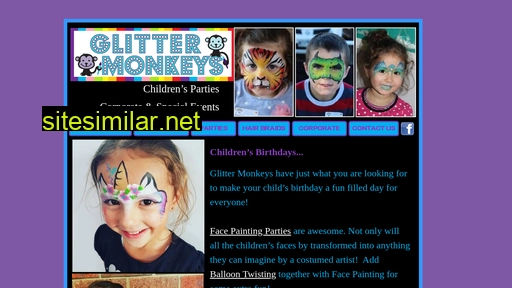 glittermonkeys.com.au alternative sites