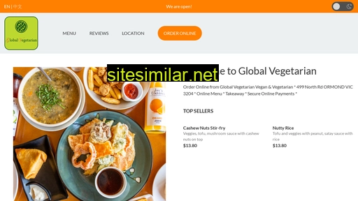 Globalvegetarian-online similar sites