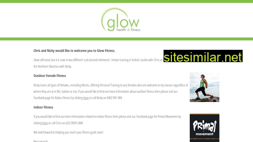 glowfitness.com.au alternative sites