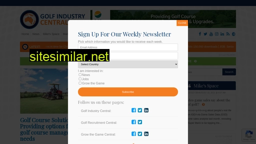 golfindustrycentral.com.au alternative sites