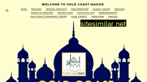 goldcoastmasjid.org.au alternative sites