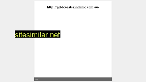 goldcoastskinclinic.com.au alternative sites