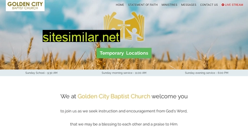 goldencitybaptist.org.au alternative sites