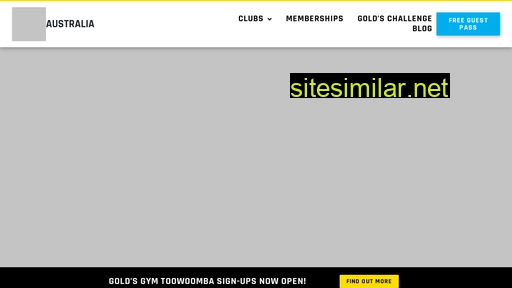 goldsgym.com.au alternative sites