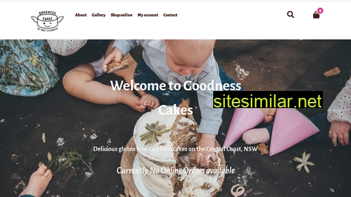 goodnesscakes.com.au alternative sites