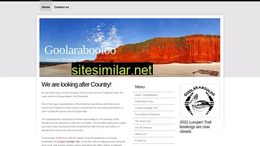 goolarabooloo.org.au alternative sites