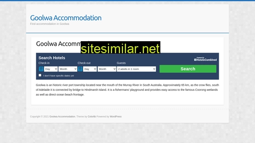 Goolwaaccommodation similar sites