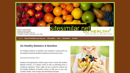 go-healthy.com.au alternative sites