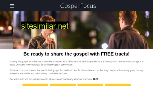 gospelfocus.com.au alternative sites