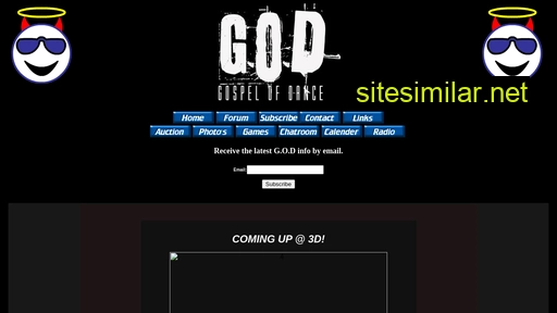 gospelofdance.com.au alternative sites