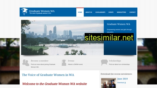 Graduatewomenwa similar sites