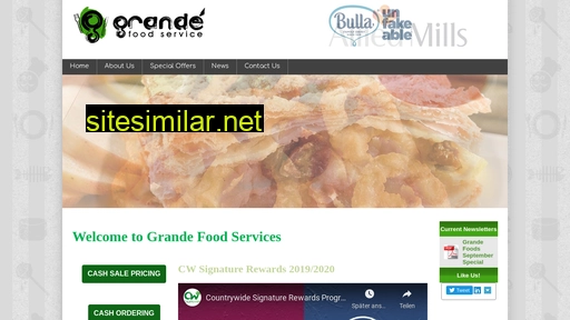 grandefoods.com.au alternative sites
