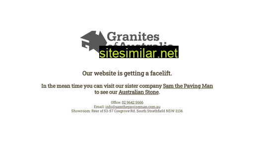 granitesofaustralia.com.au alternative sites