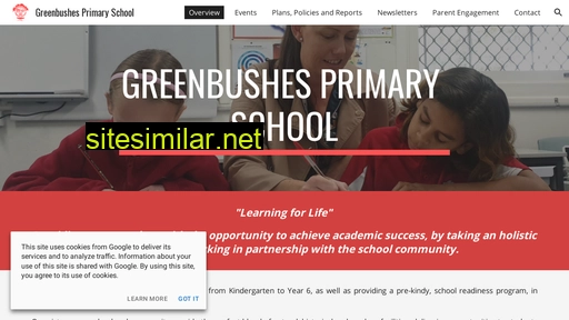 Greenbushesprimaryschool similar sites