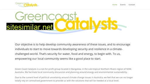 greencoastcatalysts.com.au alternative sites