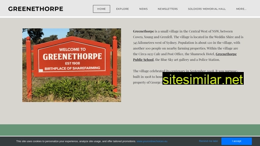 greenethorpe.nsw.au alternative sites