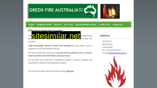 greenfire.com.au alternative sites