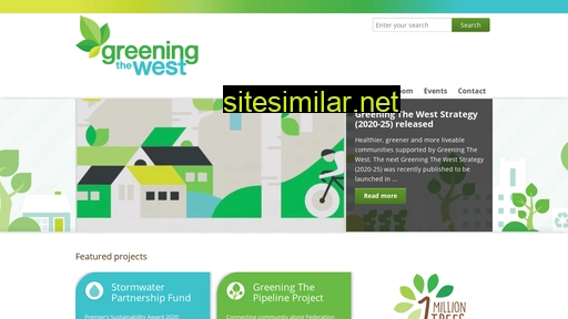 greeningthewest.org.au alternative sites