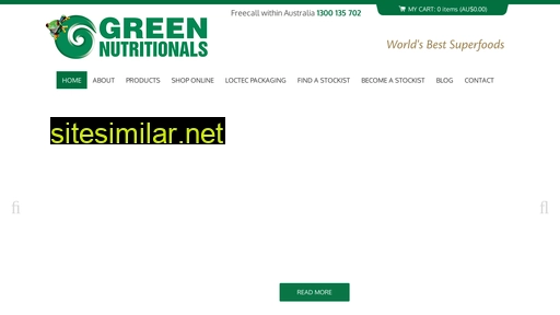 greennutritionals.com.au alternative sites