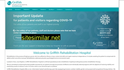 griffithrehabilitationhospital.com.au alternative sites