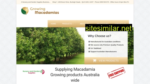 growingmacadamias.com.au alternative sites
