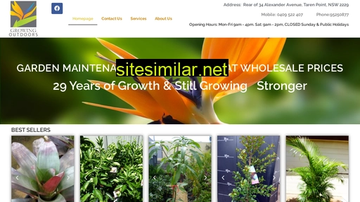 growingoutdoors.com.au alternative sites