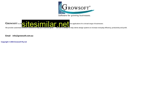 growsoft.com.au alternative sites