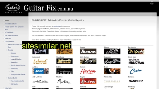 guitarfix.com.au alternative sites