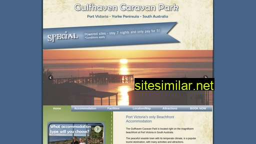 gulfhavencaravanpark.com.au alternative sites