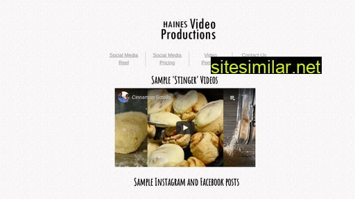 Hainesvideoproductions similar sites