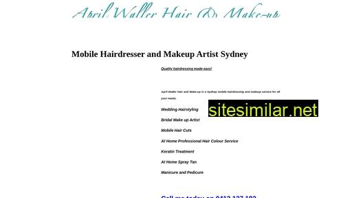 hairandmake-up.com.au alternative sites