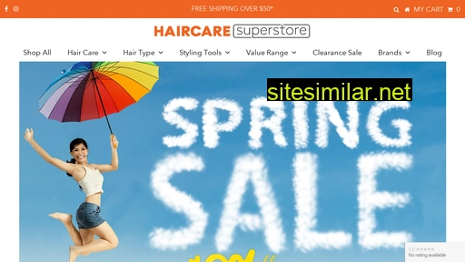 haircaresuperstore.com.au alternative sites