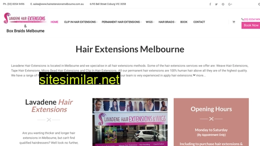 hairextensionsmelbourne.com.au alternative sites