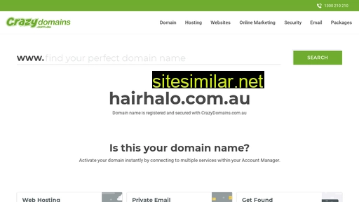 hairhalo.com.au alternative sites