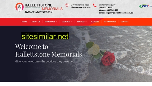 hallettstone.com.au alternative sites