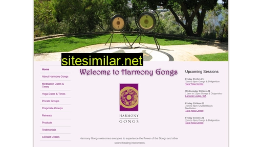 harmonygongs.com.au alternative sites