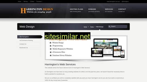 harringtons.com.au alternative sites