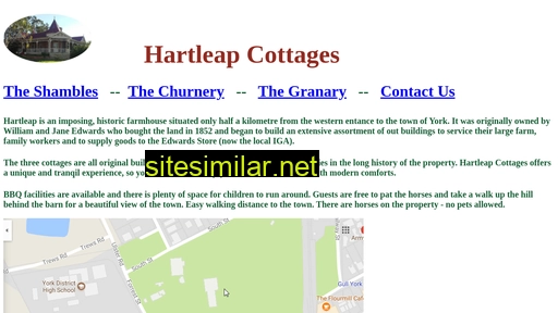 Hartleapcottages similar sites