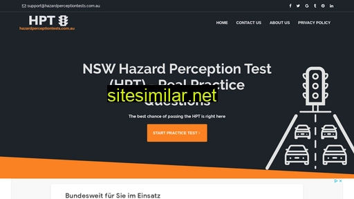 hazardperceptiontests.com.au alternative sites