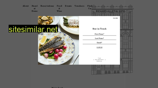 hazelrestaurant.com.au alternative sites