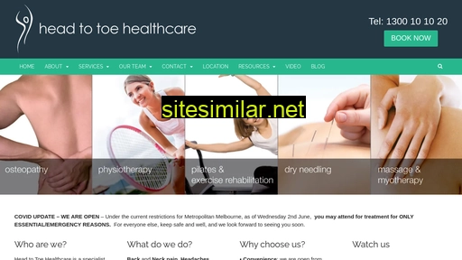 headtotoehealthcare.com.au alternative sites