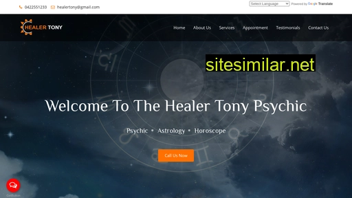 healertony.com.au alternative sites