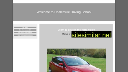 healesvilledrivingschool.com.au alternative sites