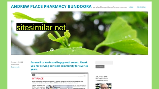 healthandwellnesspharmacy.com.au alternative sites