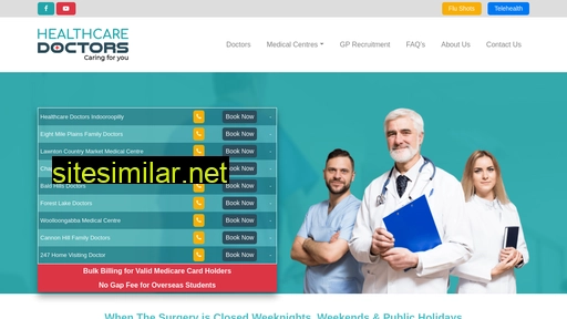 healthcaredoctors.com.au alternative sites