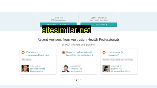 healthshare.com.au alternative sites