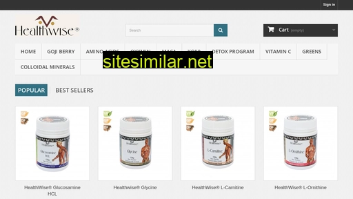 Healthwiseproducts similar sites