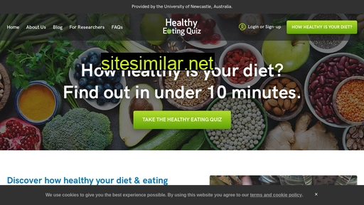 healthyeatingquiz.com.au alternative sites