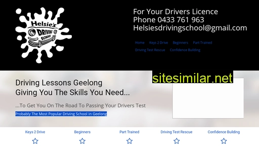 helsiesdrivingschool.com.au alternative sites